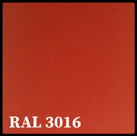Гладкий Лист 0,5 мм ⁇ Arcelor Mittal ⁇ RAL 3016 - Зображення 2