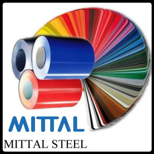 Сталь 0,5 мм листова PE ⁇ MittalSteel (Польща) RAL 8004 - Зображення 2