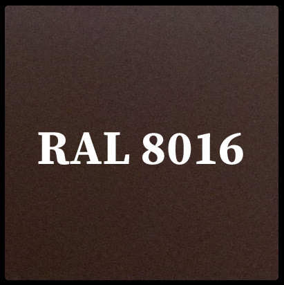 Сталь 0,5 мм листова PE ⁇ MittalSteel (Польща) RAL 8016 - Зображення 3