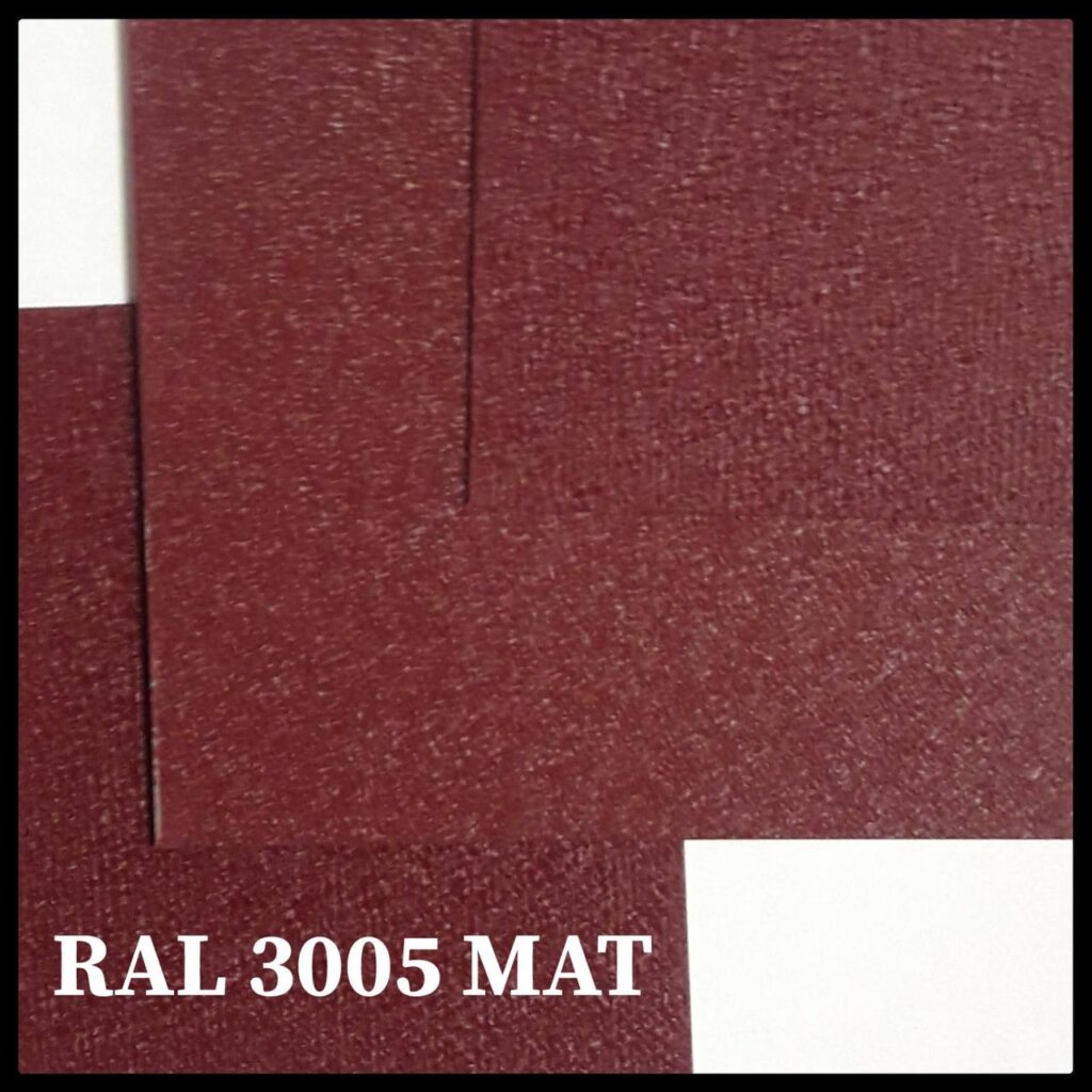 RAL 3005 ⁇ Гладкий лист — 0,45 мм із полімерним покриттям TM "US.Steel" Kosice (Словакція)