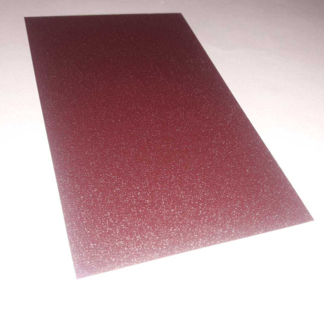 Mатовий Гладкий Лист 0,5 мм ⁇ Arcelor Mittal ⁇ RAL 3005 - Зображення 6