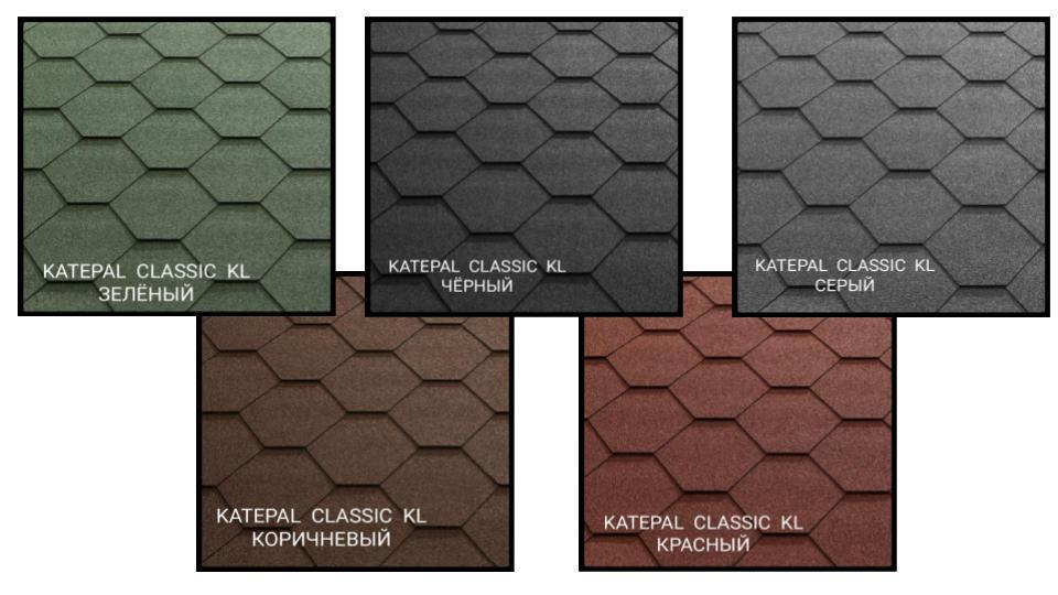Бітумова черепиця Katepal KL (Зелений) - Зображення 8