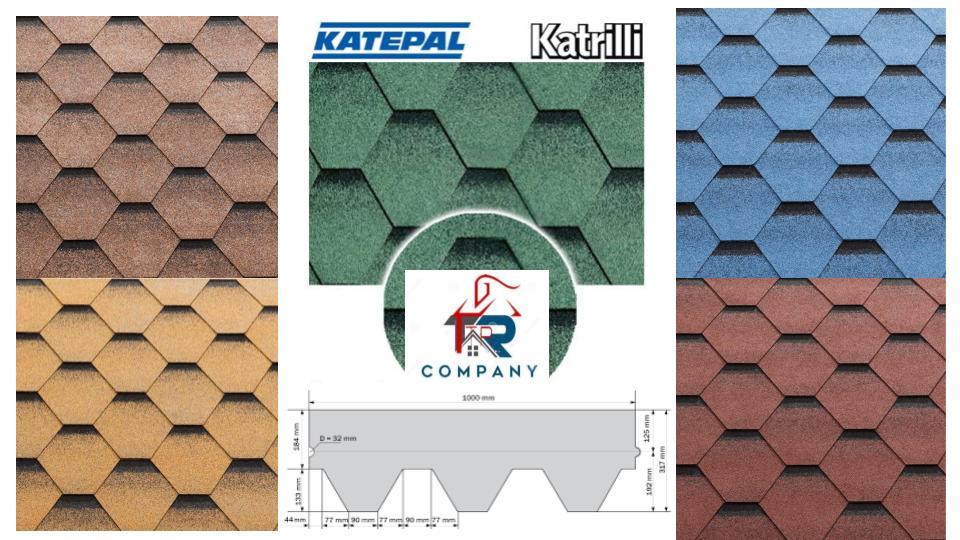 Бітумова черепиця KatepalTMKatrilli (Сірий) - Зображення 9