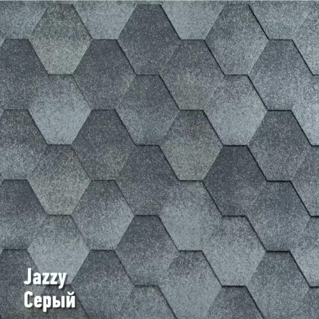 Бітумова черепиця KatepalTMJazzy (Сірий) - Зображення 3