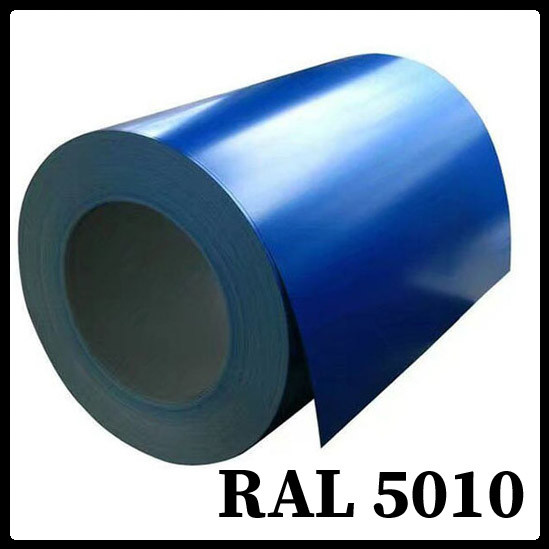 Гладкий лист 0,5 мм ⁇ RAL 5005 ⁇ Zn 225 - Arcelor Mittal ⁇