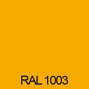 Гладкий лист 0,5 мм "Модуль Україна" Глянець RAL 1003 - Зображення 3