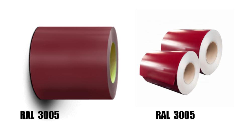 Гладкий лист 0,5 мм "Модуль Україна" Глянець RAL 3005 - Зображення 4