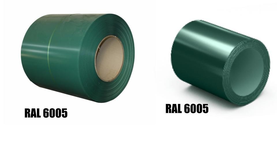 Гладкий лист сталевий оцинкований — 0,4 мм Китай RAL 6005 - Зображення 4