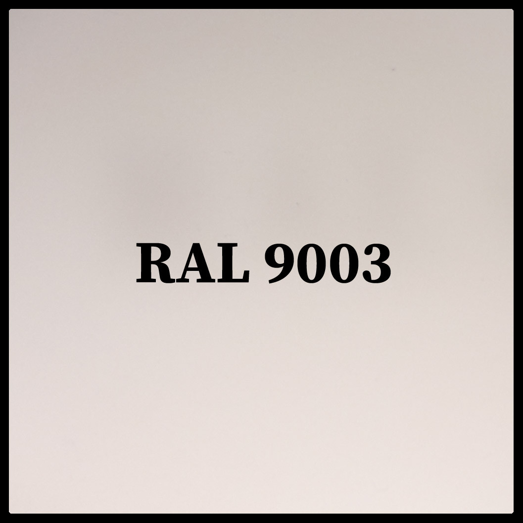 Гладкий лист 0,5 мм "Модуль Україна" Глянець RAL 9003 - Зображення 6