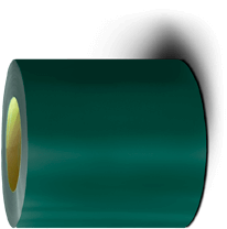 Рулони оцинковані 0,45 мм із глянсовим полімерним покриттям "Модуль Україна" RAL 6005 - Зображення 4