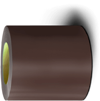 Рулони оцинковані 0,45 мм із глянсовим полімерним покриттям "Модуль Україна" RAL 8017 - Зображення 2