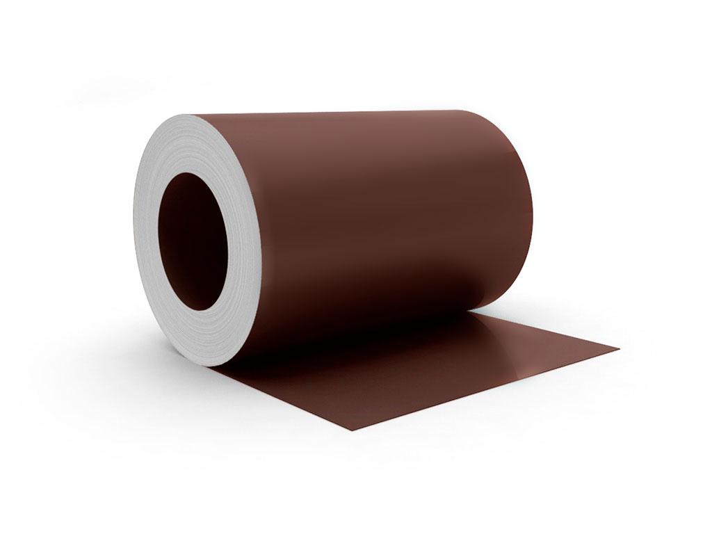 Рулони оцинковані 0,7 мм із глянсовим полімерним покриттям "Модуль Україна" RAL 8017 - Зображення 4