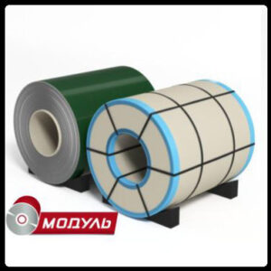 Рулони оцинковані 0,7 мм із глянсовим полімерним покриттям "Модуль Україна"
