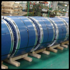 Сталь у рулонах/SeAH Steel/оцинкована з полімерним покриттям AKZO NOBEL (Юж.Корея) 5005 синій