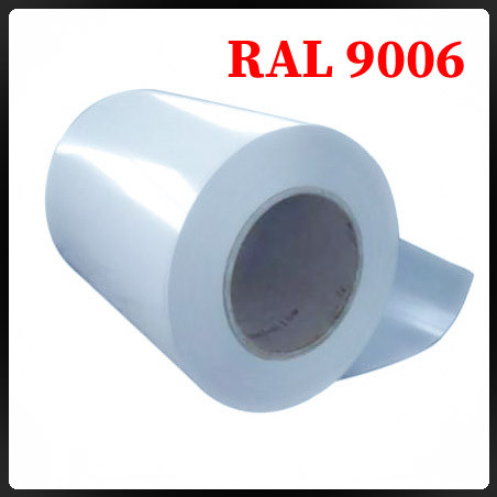 Рулонна сталь — гладкий лист із полімерним покриттям 0,5 мм 9006 - Зображення 7