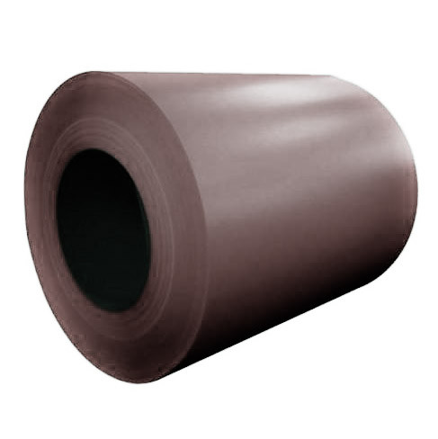Рулонна сталь Sea HyperTM Корея 0,45 мм — гладкий лист із полімерним покриттям PE 25 мікронів Коричневий 8017, PE - Зображення 2