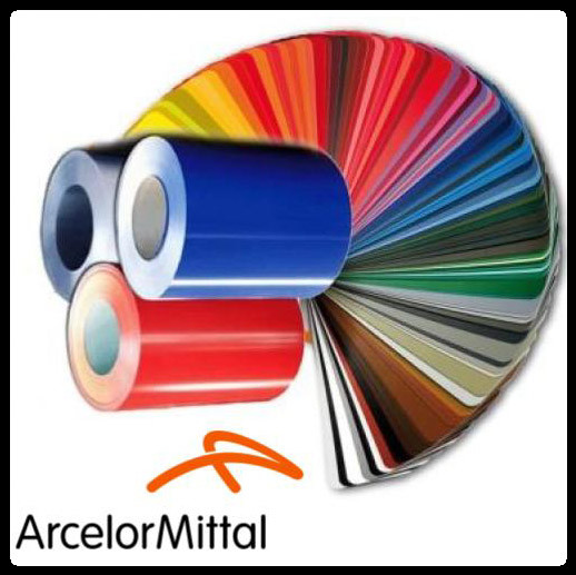Гладкий Лист 0,5 мм ⁇ Arcelor Mittal ⁇ RAL 5010 - Зображення 3