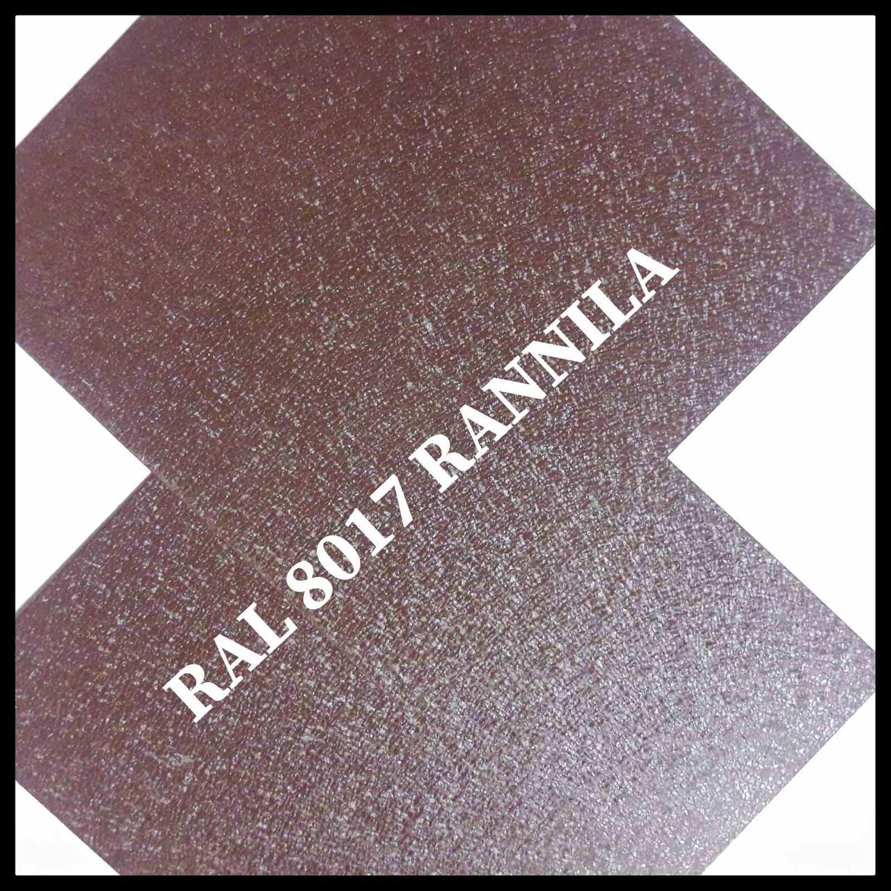 Гладкий лист "Dongbu Steel" ( Корея) 0,5 мм — матовий RAL — 8017 - Зображення 4