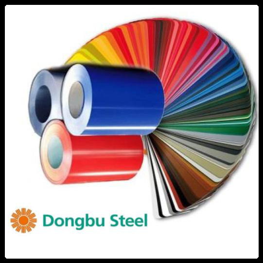 Гладкий лист "Dongbu Steel" ( Корея) 0,5 мм — з полімерним покриттям RAL —