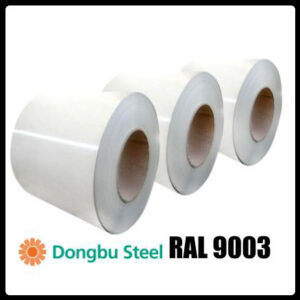RAL 9003 — 0,7 мм Гладкий Лист "Dongbu Steel" (Юж. Корея )