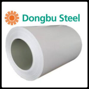 Рулонна сталь "Dongbu Steel" ( Корея) 0,45 мм — гладкий лист із полімерним покриттям RAL 9003