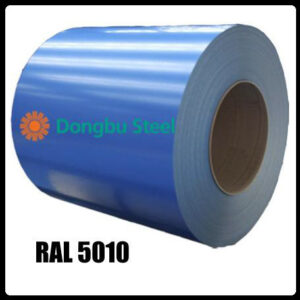 RAL 5010 — 0,7 мм ⁇ Гладкий Лист ⁇ "Dongbu Steel" (Юж. Корея )