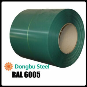 RAL 6005 — 0,7 мм ⁇ Гладкий Лист ⁇ "Dongbu Steel" (Юж. Корея )