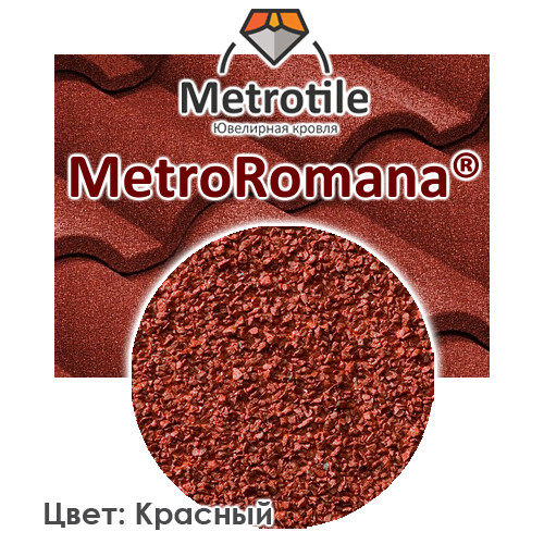 Композитна черепиця — Metrotile Romana Coffe - Зображення 7
