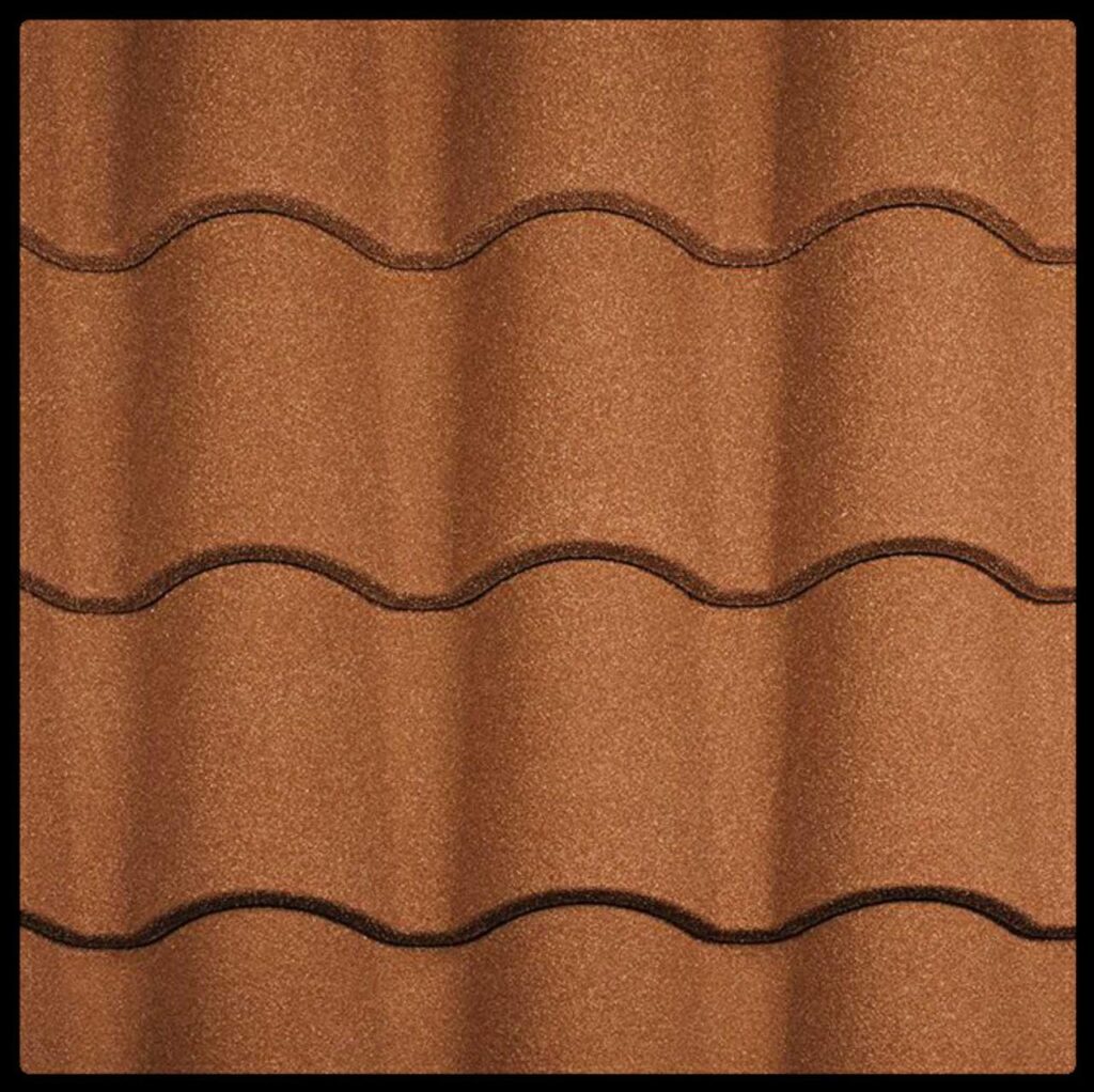 Композитна черепиця Metrotile Romana (Terra-Cotta)