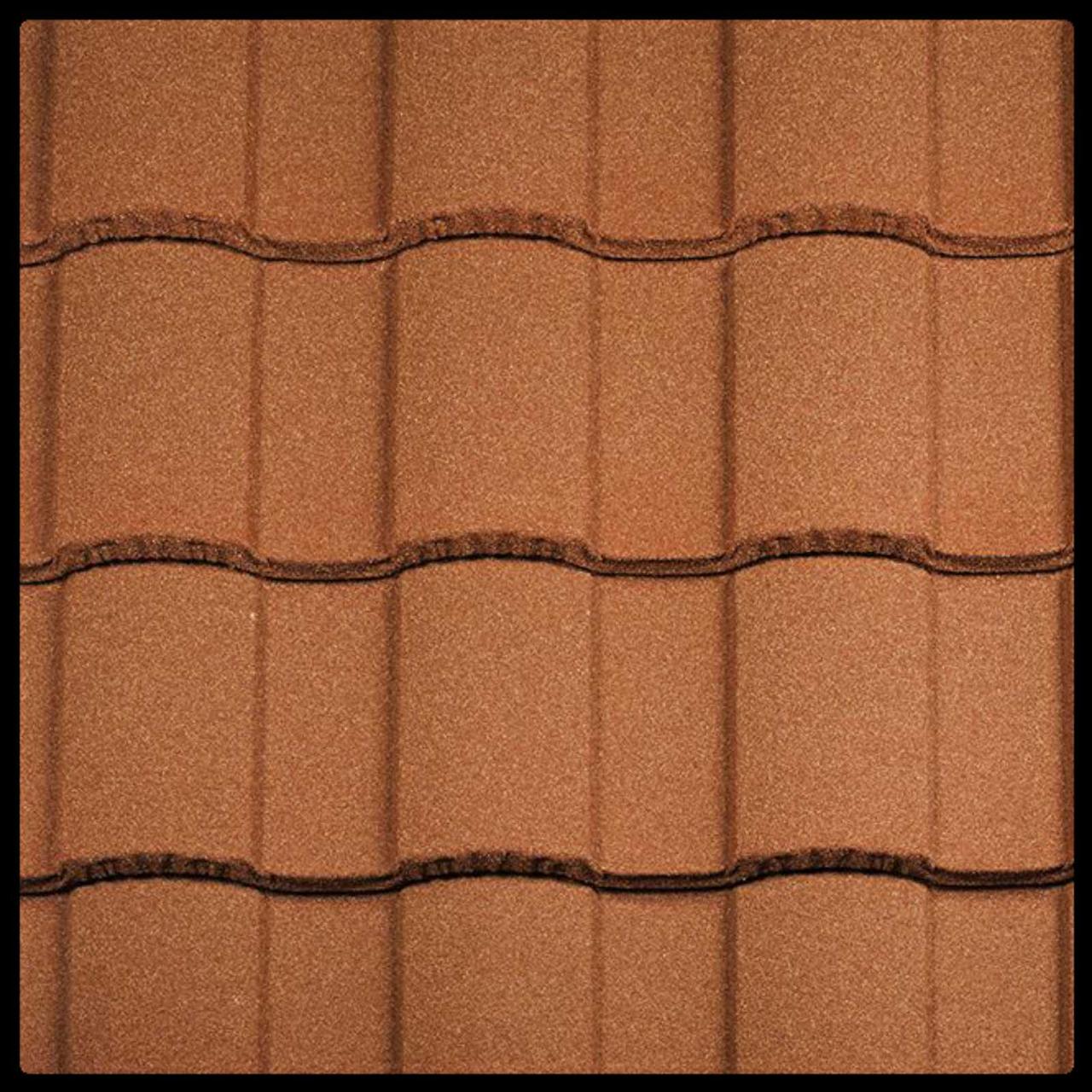 Композитна черепиця Metrotile Roman (Роман) Terra-cotta