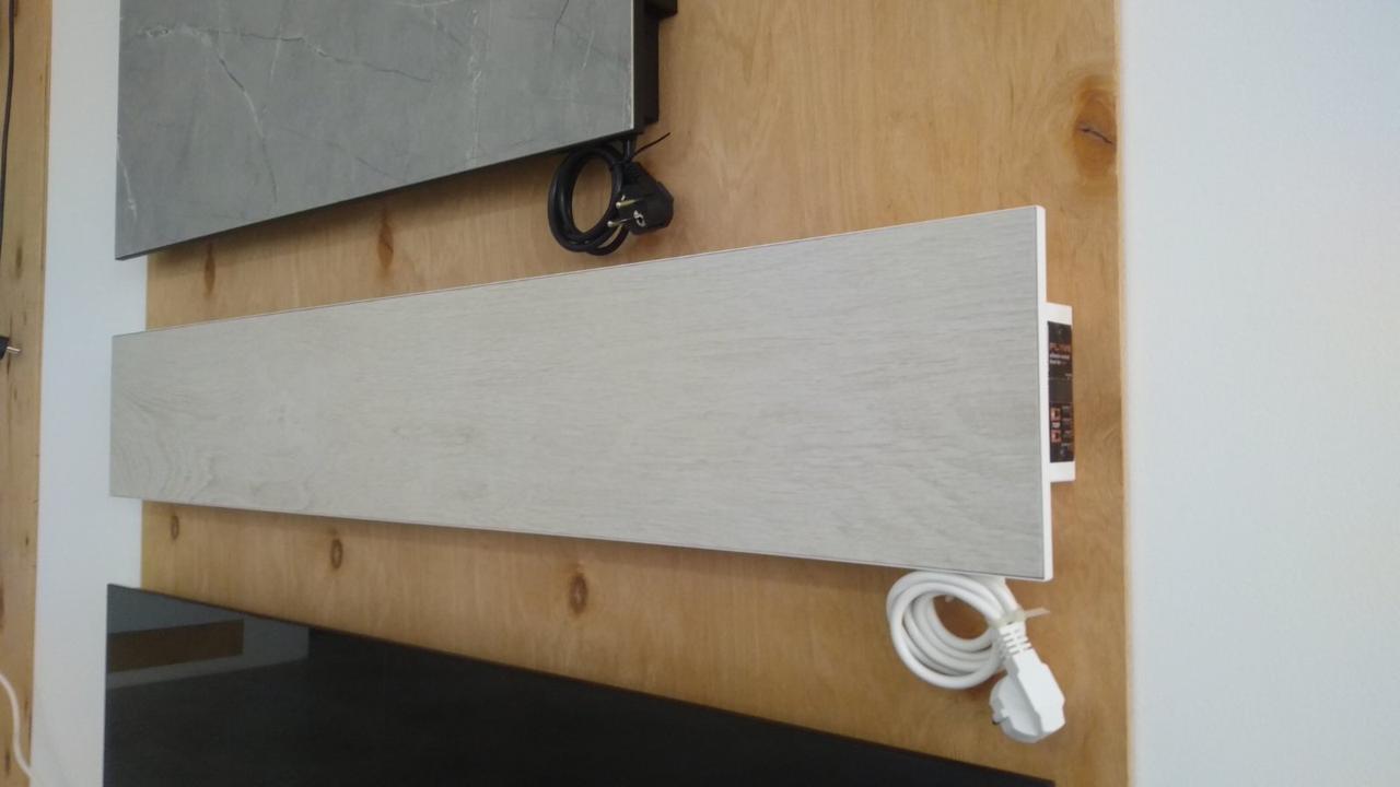 Керамічний теплий плінтус c програматором Flyme 420PW біле дерево - Зображення 9