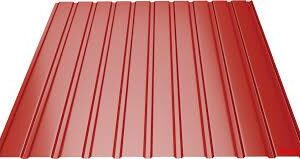 Профнастил С-10 тип ф ⁇ RAL 3005 МАТ ⁇ 0.45 мм ⁇ Arvedi