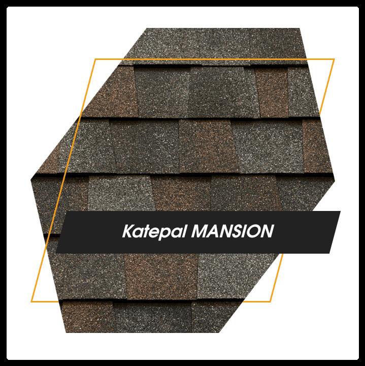 Бітумова черепиця Фінляндія-Katepal Mansion всі кольори колекції