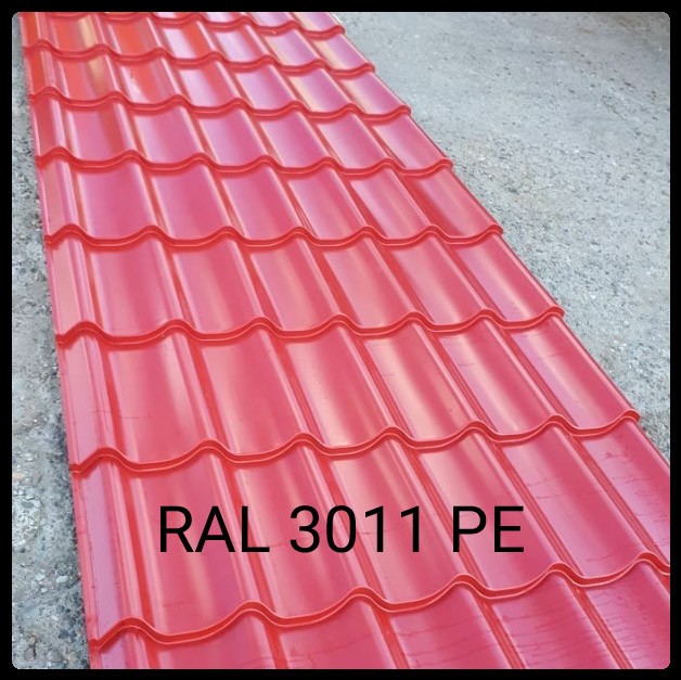 Металочерепиця ArcelorMittal ⁇ 0,5 mm ⁇ RAL 7024 (графіт) - Зображення 6