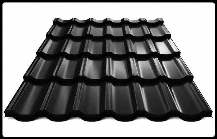 Металочерепиця ELIT-DAH 0,5 мм RAL 8017 PEMA Австрія - Зображення 6