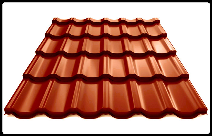 Металочерепиця ELIT-DAH 0,5 мм RAL 8017 PEMA Австрія - Зображення 5