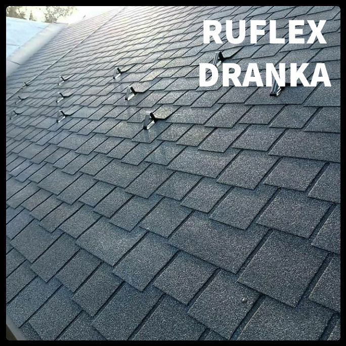 Бітумова черепиця ⁇ RUFLEX DRANKA ⁇ Темна ніч ⁇ - Зображення 10