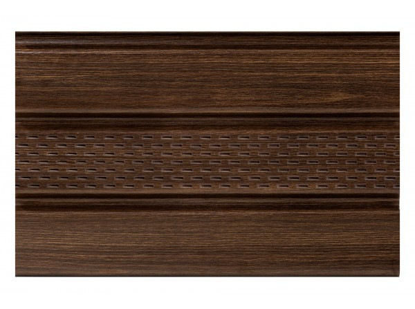 Софіт Asko Темний Дуб (перфорована панель) - Зображення 3