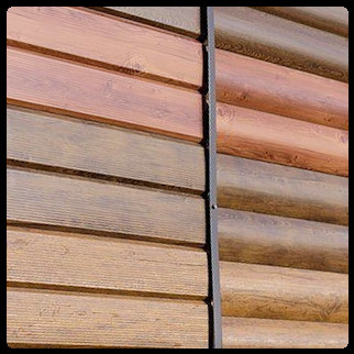 Металевий сайдинг 370 мм блок-хаус золотий дуб - Зображення 7