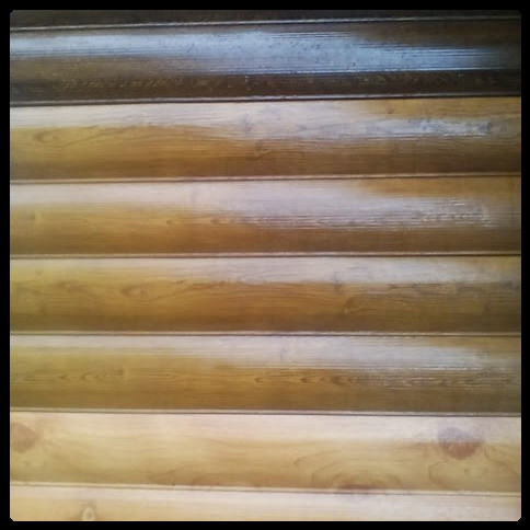 Металевий сайдинг 370 мм блок-хаус золотий дуб - Зображення 4