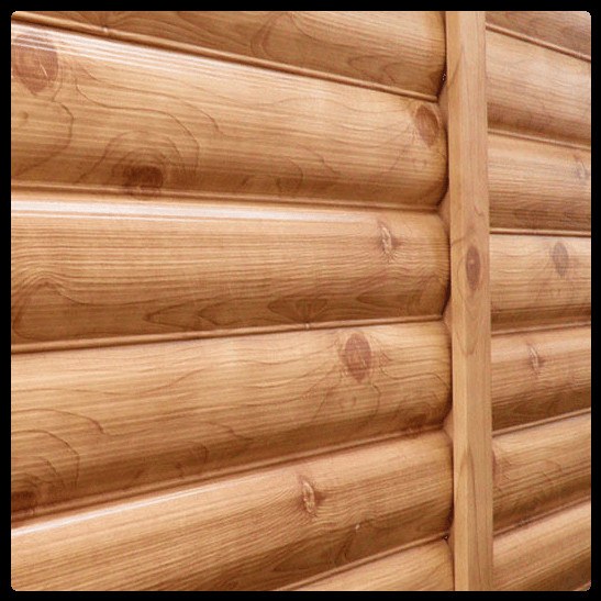 Металевий сайдинг 370 мм блок-хаус золотий дуб - Зображення 6