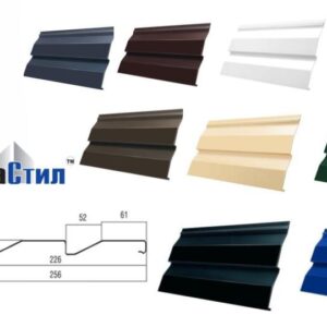 Металевий сайдинг Корабельна дошка PEМА 0,5 мм Італія RAL