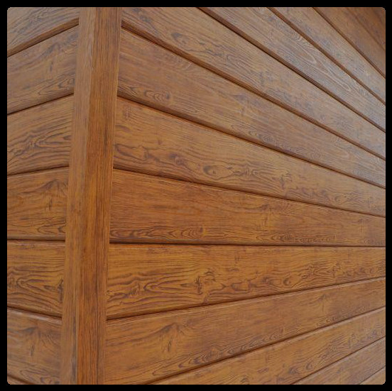 Сайдинг металевий Фальшбрус # 1, колір вільха структурна ДахСервіс. - Зображення 4