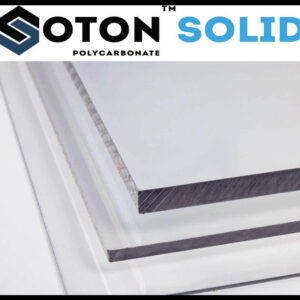 Полікарбонат монолитний 10 мм / ТМ SOTON SOLID /