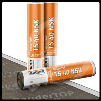 BAUDER • TS 40 NSK ⁇ Підкладковий шар Рулон 40 м2 ⁇ Дніпро - Зображення 3