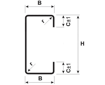 С - профіль оцинкований ЛСТК - Зображення 5
