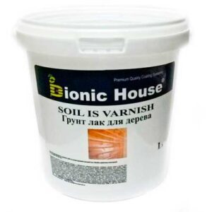 Лак для дерева ґрунтувальний Bionic-House 1 л Безбарвний