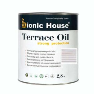 Олія для терасу Bionic-House 2,8 л Білий