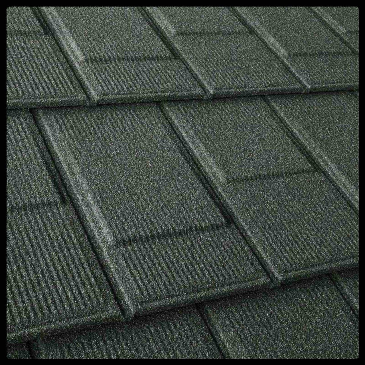 Композитна черепиця Metrotile iSHINGLE (Айшингл) — Mossgreen