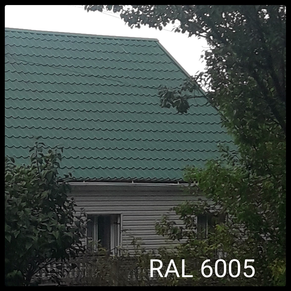 Металочерепиця М 3945 Rannila 8017 коричнева матова 0,45 мм. - Зображення 3